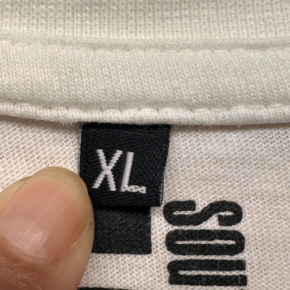 Southpole Utility V-Neck Men’s T-Shirt XL White Cotton Casual Streetwear Tee - Picture 5 of 6